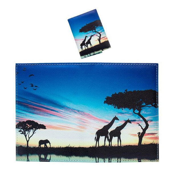 2019 New World Trip Map Travel Passport Covers